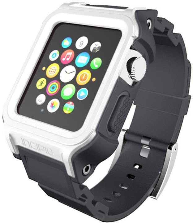 Incipio Octane Strap - Pancerny pasek do Apple Watch 38/40/41 mm (biały/szary) b2btrade-7394-0