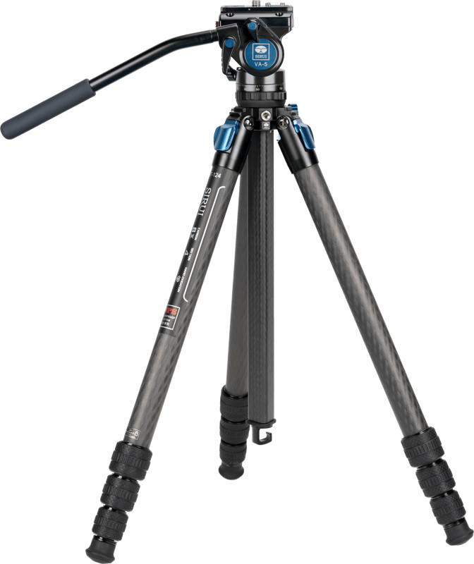 Sirui ST-124+VA-5 Carbon Tripod Video Kit