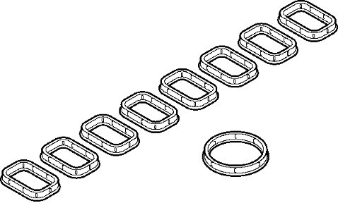 ELRING Zestaw uszczelek, kolektor dolotowy ELRING 280.350