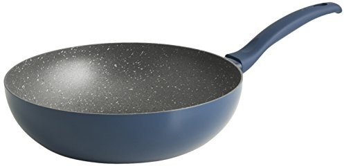 Home Professional Stone 1 Wok nieprzywierający uchwytu pfluon, niebieski, średnica 28 cm unknown