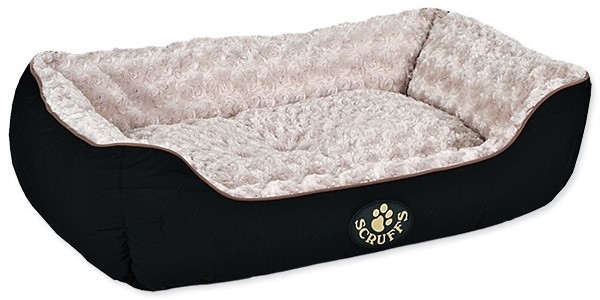 Scruffs legowisko dla psa Wilton Box Bed czarne rozm L