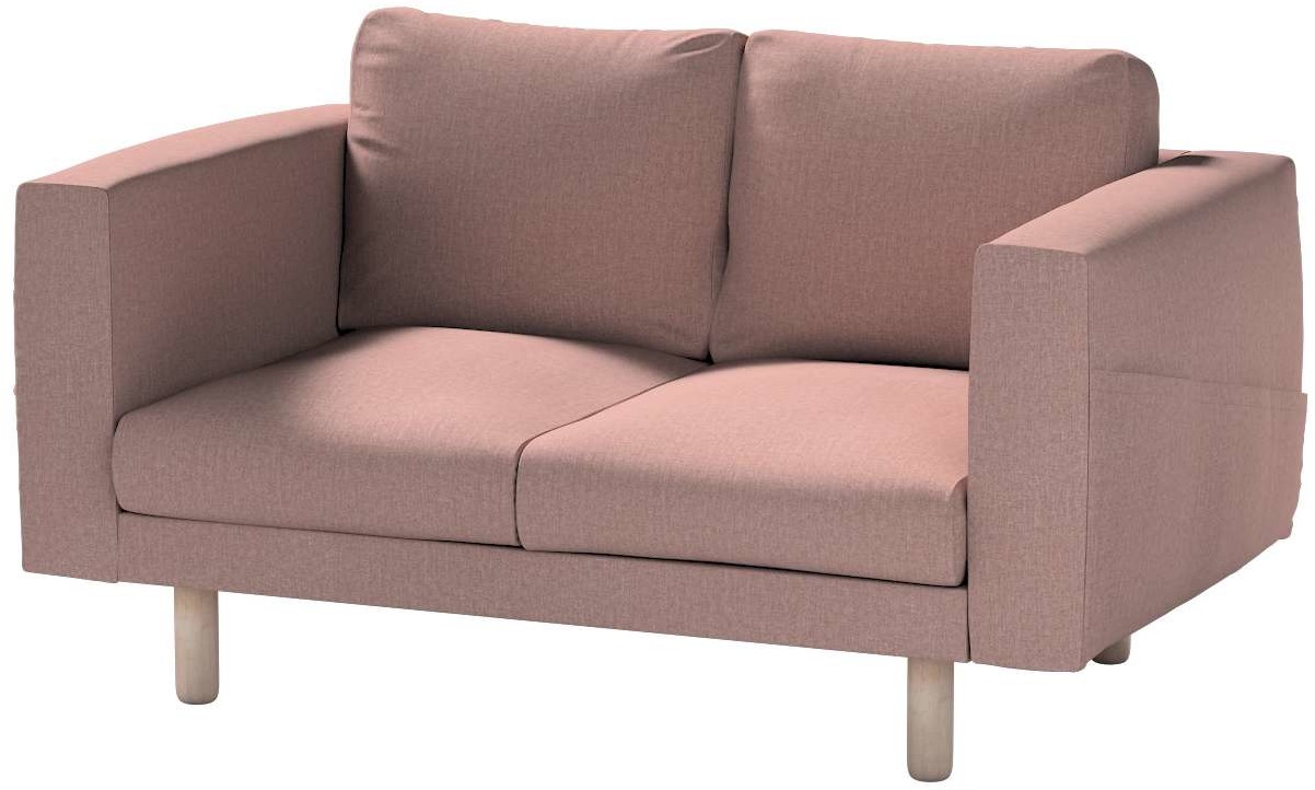 Dekoria pl pl Pokrowiec na sofę Norsborg 2-osobową zgaszony róż 153 x 88 x 85 cm City 1021-704-83