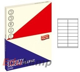 Grand Etykiety samoprzylepne GRAND 21 105*34 PA21EAG