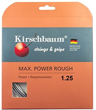 Kirschbaum naciąg Max Power Rough, antracyt, 12 m, 0105260217600010 MP-R125--1,25 mm