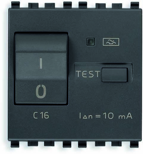 Wyłącznik automatyczny magnetotermiczny różnicowy 1P+N C16 10mA 20411.16.B