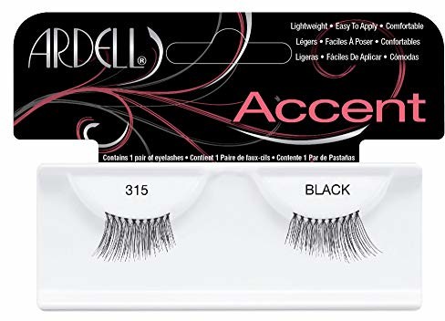 Ardell ardell  oryginalny produkt  Lash Accents 315 Black, 4 para