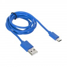 iBox Kabel IKUMTCB (USB 2.0 typu A - USB typu C ; 1m; kolor niebieski) 2_205111