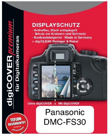 digiCover Premium folia ochronna do ekranu LCD do Panasonic DMC-FS30 N2412