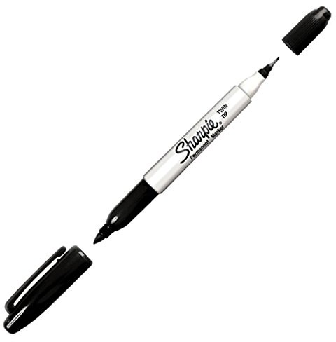 Sharpie Twin Tip s0811140 marker  czarny GABMDMT