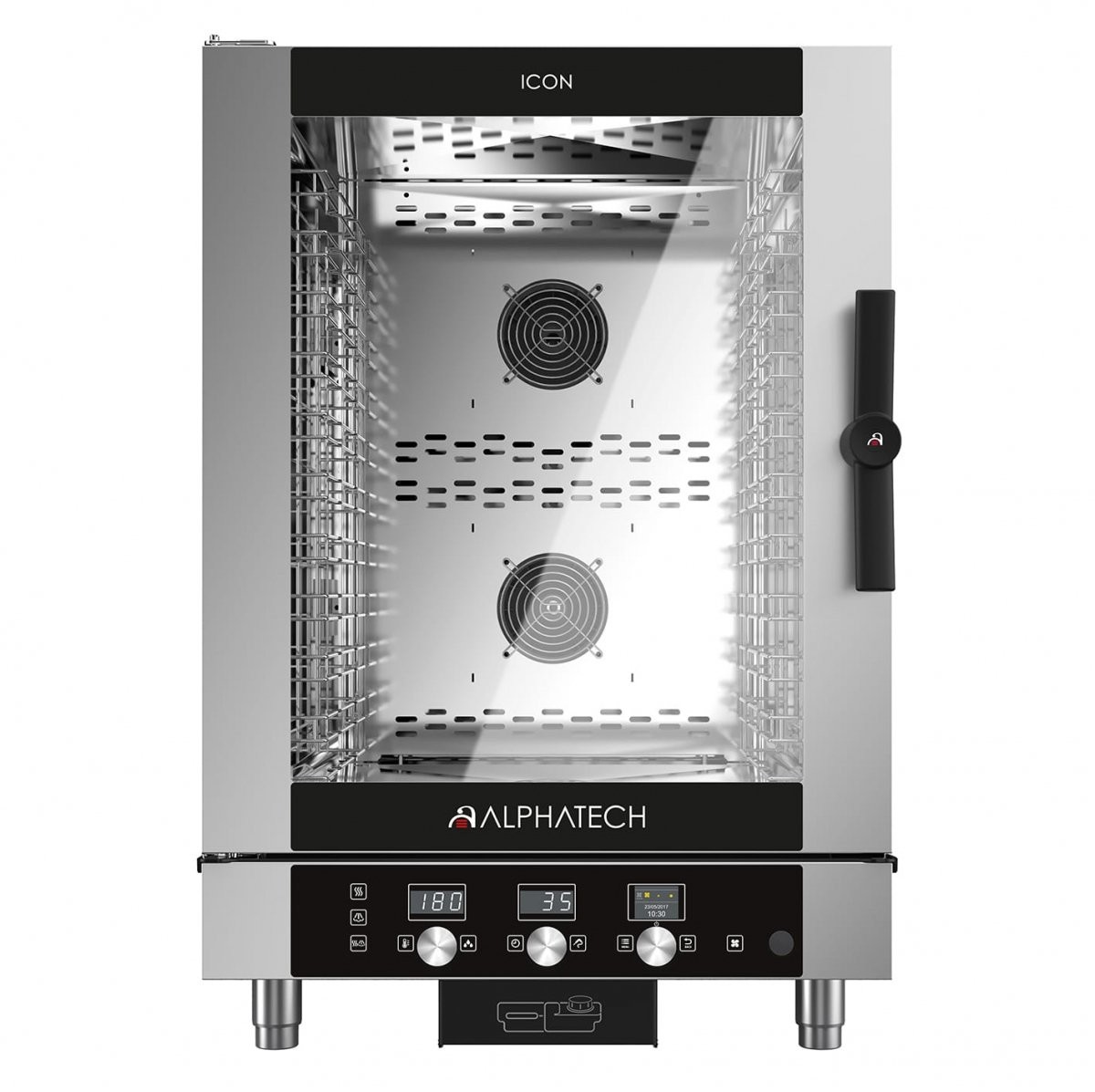 Resto Quality Piec konwekcyjno-parowy ICET101E | 10x GN 1/1 | 10x 600x400 | Alphatech by Lainox | sterowanie elektroniczne ICET101E