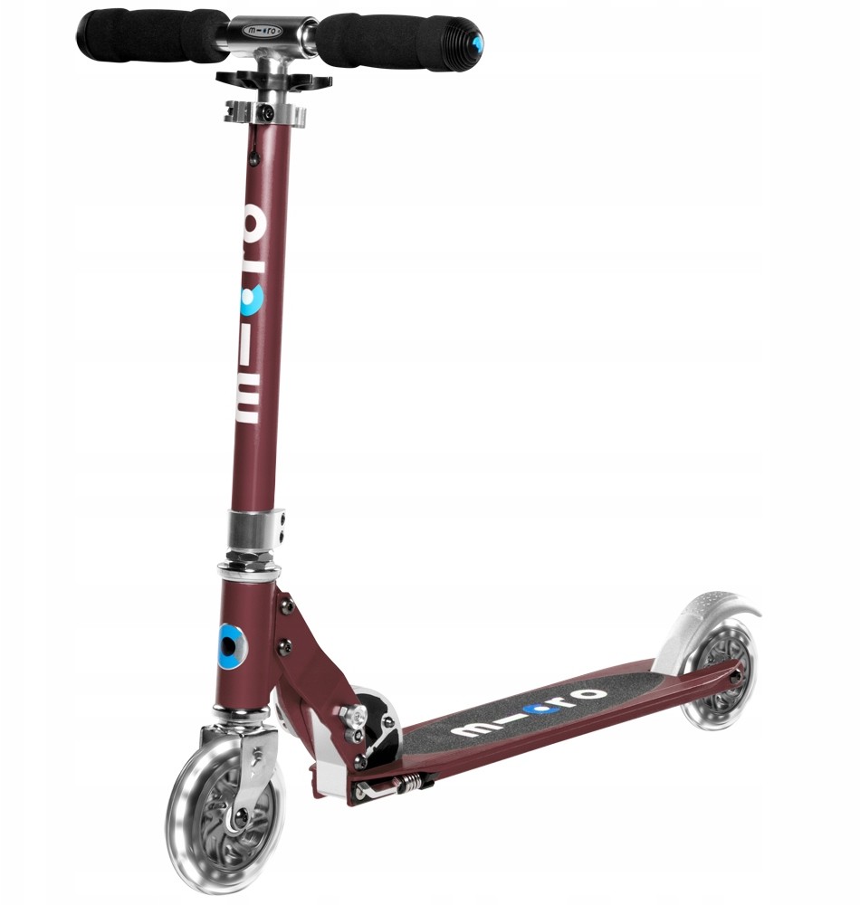 Micro hulajnoga Autumn Red Led