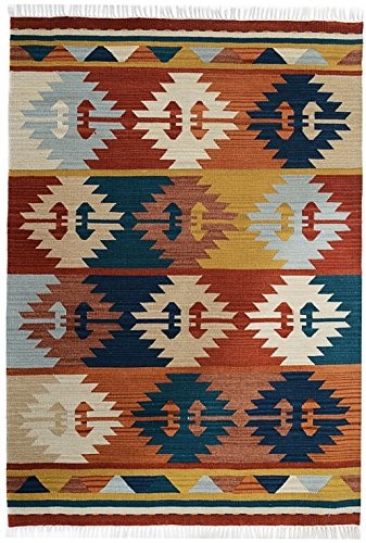 Bakero dywan Kilim Classic KL-187, wełna, kolorowa, 230x170x0,80 cm bain0019701