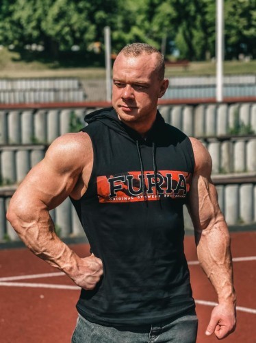 Furia Tank top Furia Trademark z kapturem