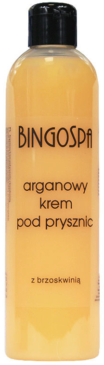 Bingospa BINGOSPA - Arganowy krem pod prysznic z brzoskwinią - 300 ml BINAPZ3ML