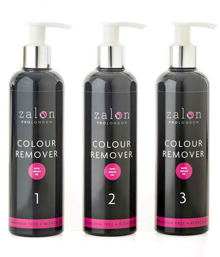 Zalon Dekoloryzator Usuwa Kolor z Włosów 3x250 ml