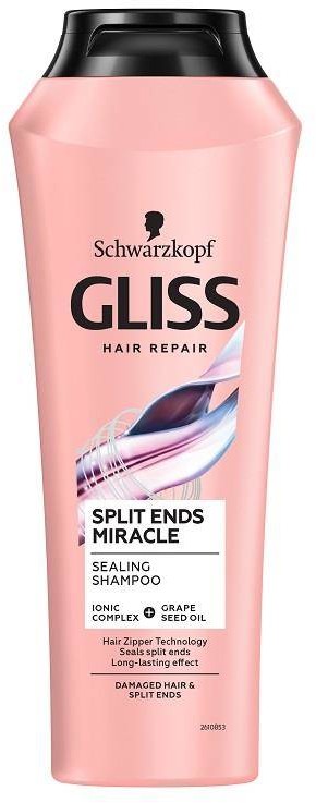 Schwarzkopf Split Ends Miracle Sealing Shampoo szampon spajający do włosów zniszczonych z rozdwojonymi końcówkami 400ml