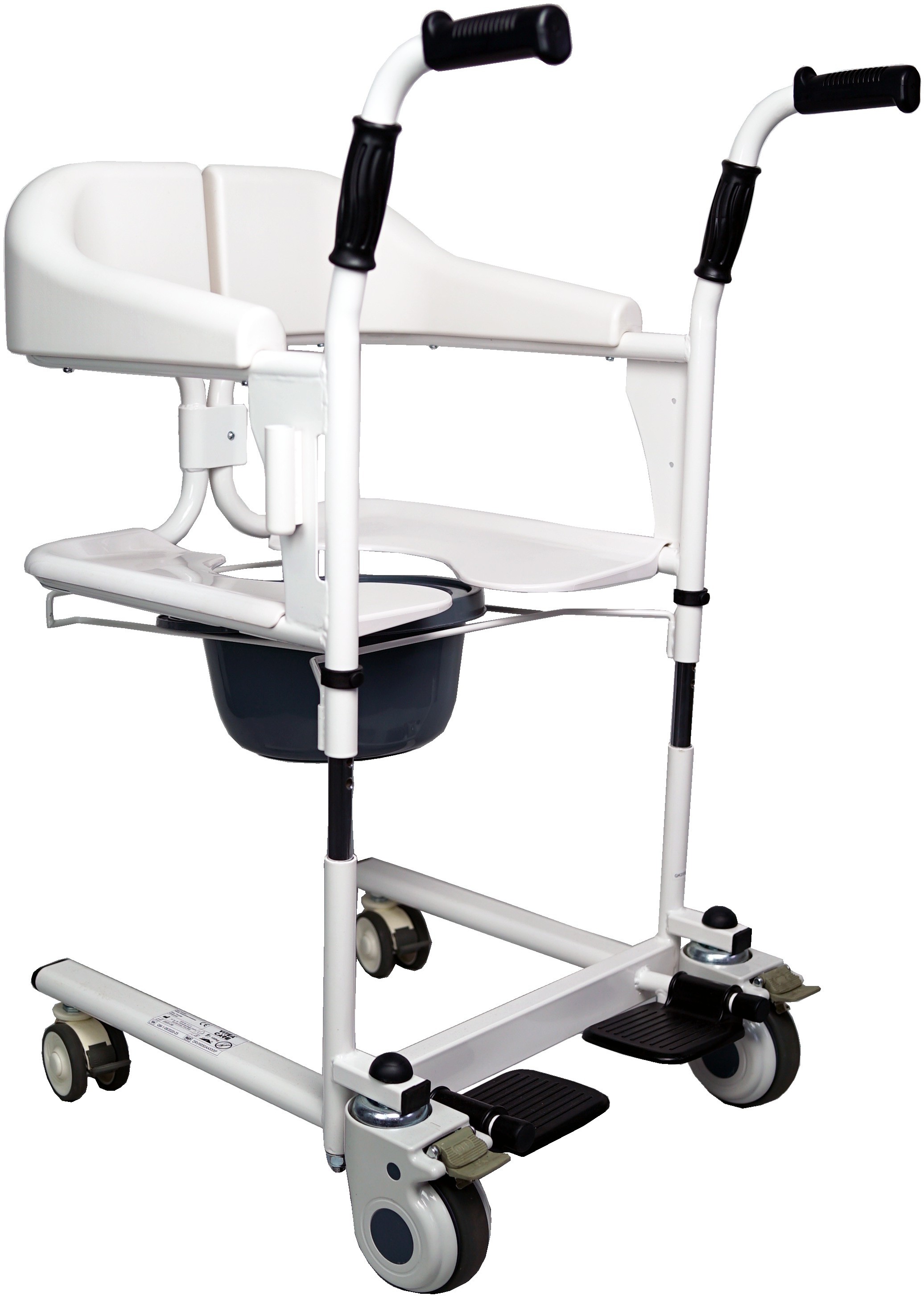 Wózek inwalidzki sanitarno - prysznicowy z funkcją podnoszenia EASY TRANSFER PLW077