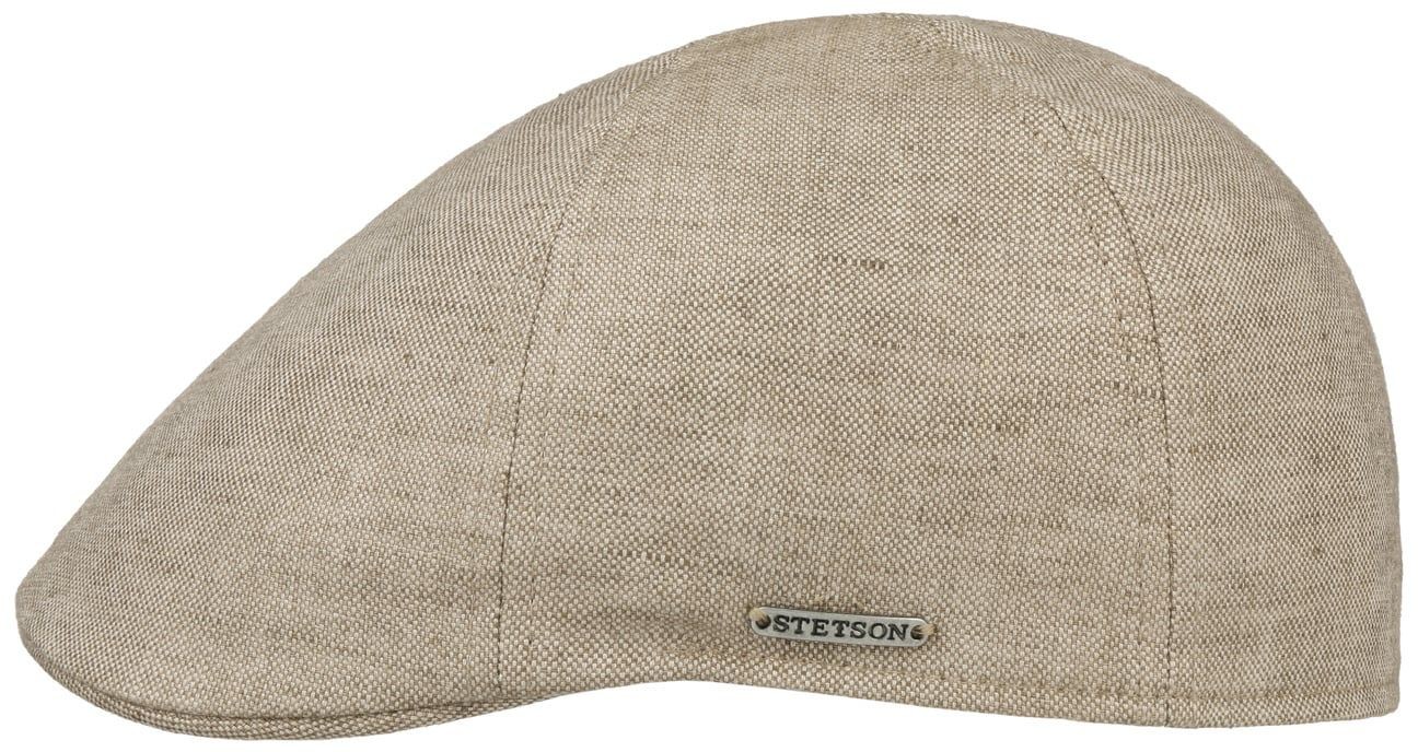 Płaski Kaszkiet Texas Linen by Stetson, beżowy nakrapiany, M (56-57 cm)