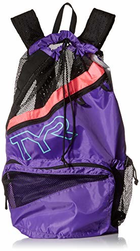 Tyr Unisex Elite Team Mesh plecak torba Pnk/Purple Jeden rozmiar LBMSHELT-678.0-one size