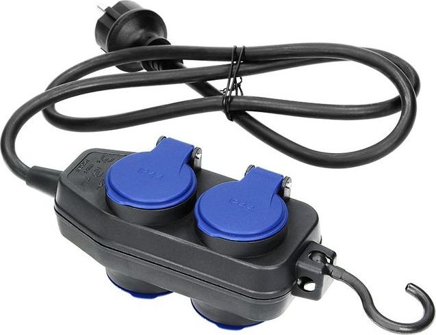 Orno PRZEDŁUŻACZ WARSZTAT 4x GNIAZDA KABEL 5m IP44 GUMA 3x1,5mm2 OR-AE-13160-5M OR-AE-13160-5M