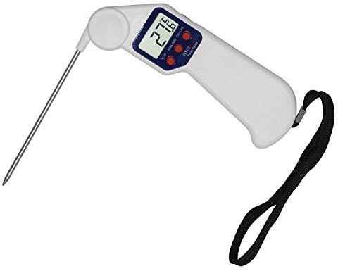 Hygiplas hygi Plas Easy Temp cyfrowy termometr-, białym, niebieskim J242
