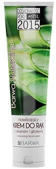 Barwa Nawilżający krem do rąk Aloes i gliceryna - Natural Hand Cream Nawilżający krem do rąk Aloes i gliceryna - Natural Hand Cream