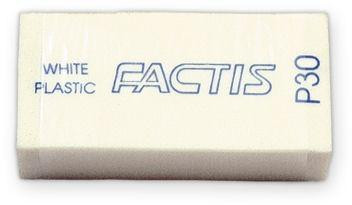 Factis Gumki P-30 białe małe (30 szt)