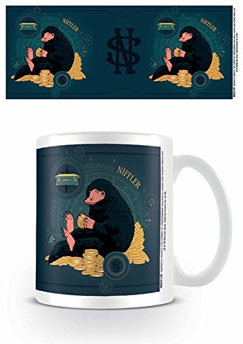 Fantastic Beasts The Crimes Of Grindelwald Fantastic Beasts kubek do kawy The Crimes of Grindelwald Niffler biały (MG25139-Multicoloured-11oz/315ml)