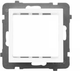 Ospel Adapter podtynkowy AS AP45-1G/m/00 systemu 45 do serii As biały