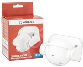 Abilite MIKROFALOWY NATYNKOWY 180 Czujnik ruchu zewnętrzny Biały 5901583544446
