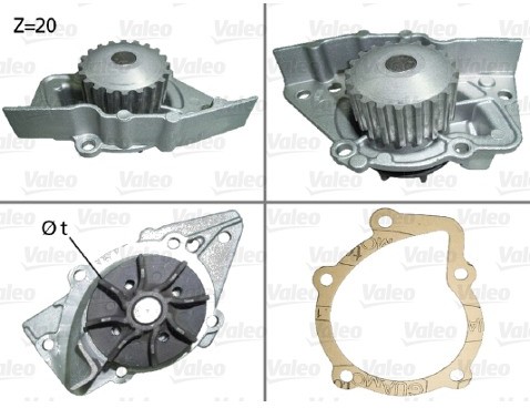 VALEO pompa wody 506117 506117