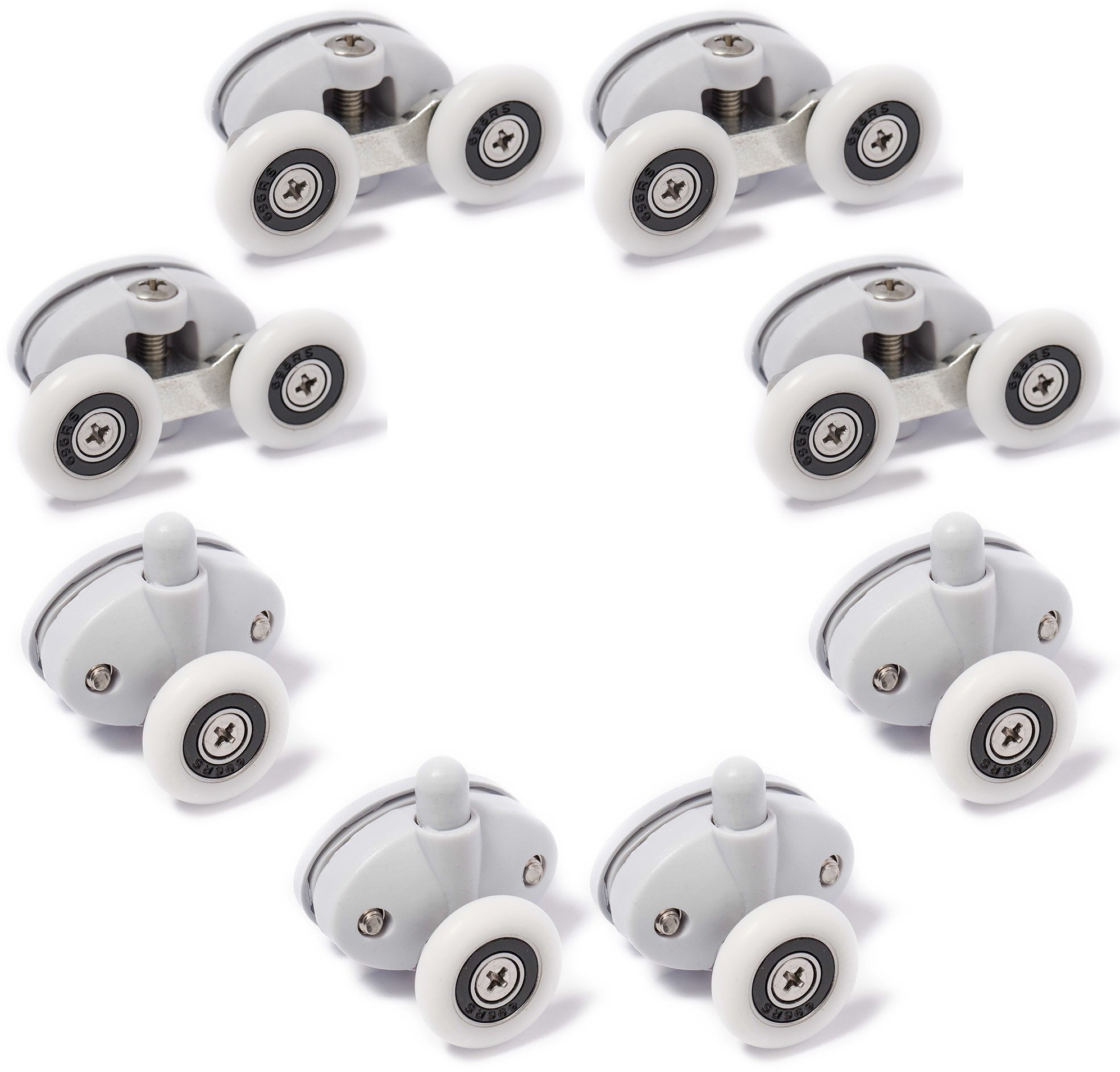 Aquaform Komplet Rolek do kabiny prysznicowej 23mm