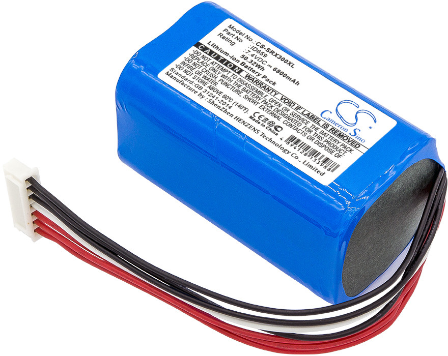 Cameron Sino Sony SRS-X30 ID659 3400mAh 25.16Wh Li-Ion 7.4V Cameron Sino) CS-SRX300XL