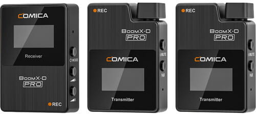 Comica Bezprzewodowy system mikrofonowy Comica BoomX D Pro D2