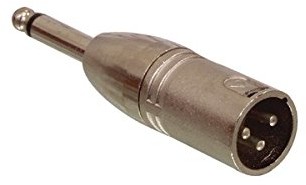 Valueline XLR 3p - 6.35mm, M/M przej$190ciówka XLR-3MJPM