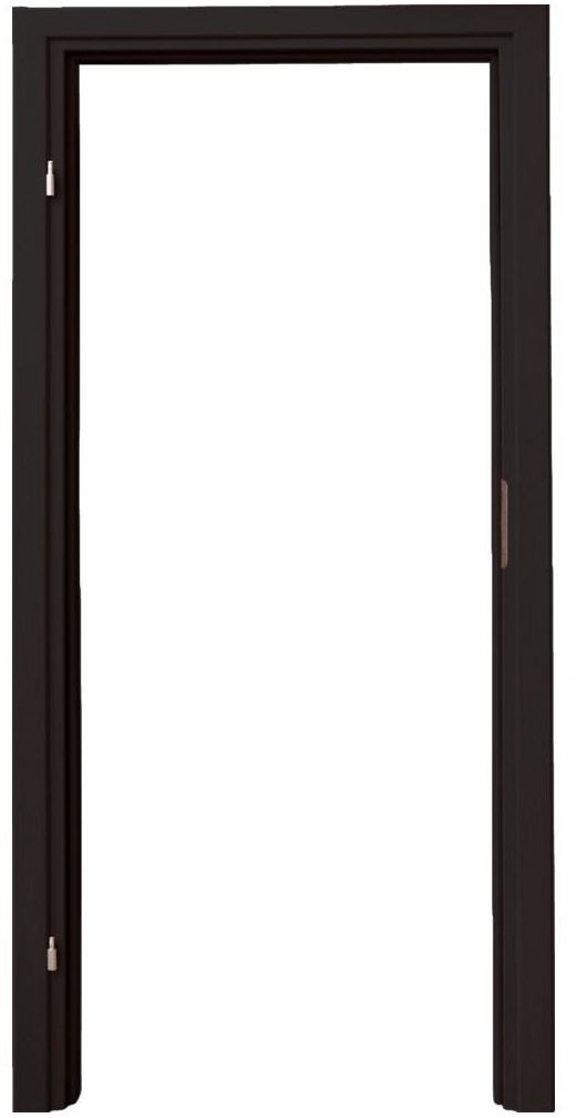 Voster Ościeżnica REGULOWANA do skrzydła PLATO 80 Lewa Czarny mat 140 - 160 mm