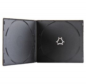 Prodye DVD-pudełko na 1 CD/DVD Czarny Mały 50 sztuki BOX10