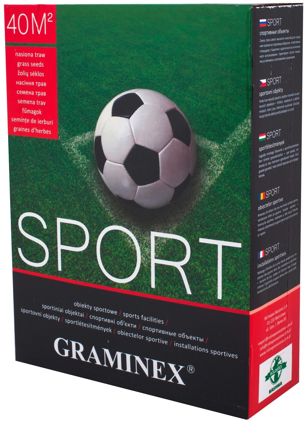 Graminex Graminex Mieszanka traw Sport 1 kg