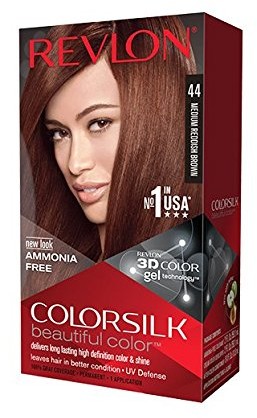 Revlon ColorSilk Haircolor # 44 Medium Red Brown 4RB (farba do włosów) 8456-44