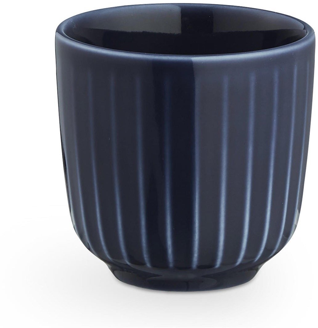Kähler Kähler HAMMERSHJ Kubek do Espresso 100 ml Granatowy 693124