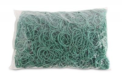 OFFICE PRODUCTS Gumki recepturki OFFICE PRODUCTS, średnica 40mm, 1,5x1,5mm, 60% kauczuku, 1000g, zgrzewka, zielone 18104019-02