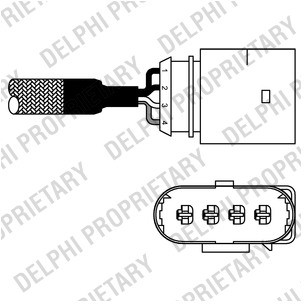 DELPHI Sonda lambda ES10978-12B1