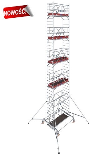 Krause NOWOŚĆ! Rusztowanie - STABILO 100 2,0 x 0,75m, wys.rob. 11,50m (773081) | Nowa norma PN EN 1004-1