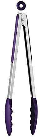 Zing Premier housewares  silikonowe szczypce, fioletowy 0804921