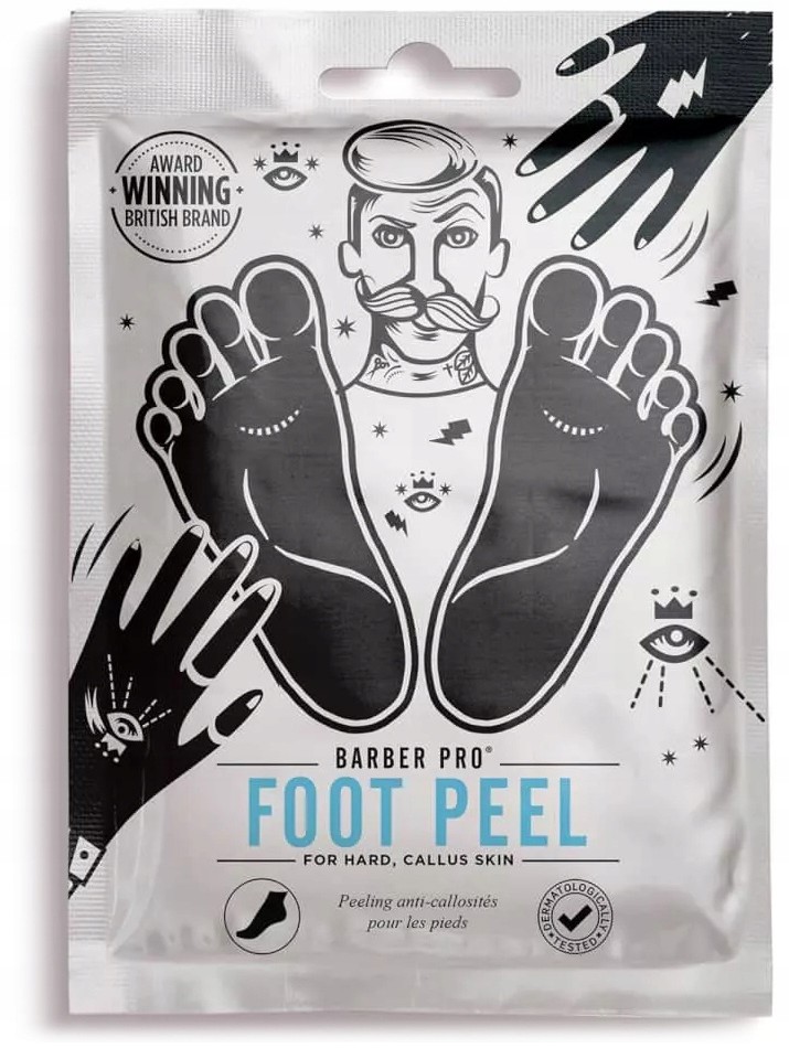 Barber Pro Foot Peel złuszczające skarpety do stóp