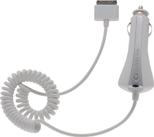 cellularline Cellularline CAR Charger for iPad Auto biały  ładowarka do urządzeń mobilnych (samochód, zapalniczka, biała) BKCBRIPAD