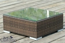 BELLO GIARDINO Garden Furniture Stolik ogrodowy I ciemny brąz SM.001.001 brąz