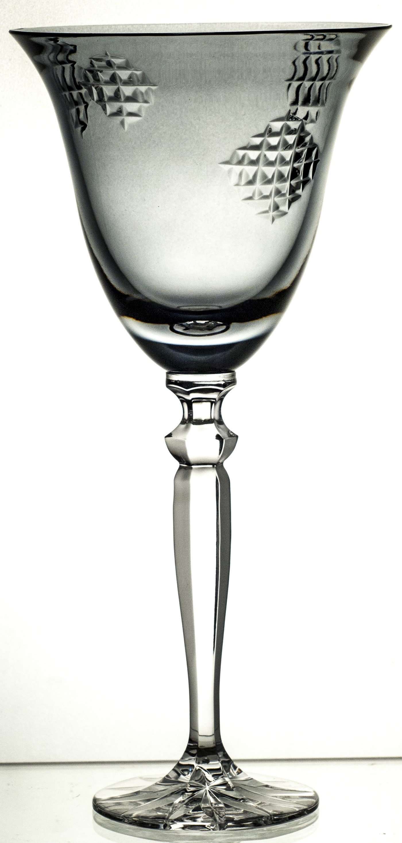 Crystaljulia Kieliszek kolorowy do wina kryształowy łatki 10529) 10529