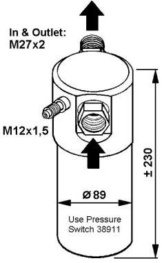 NRF Osuszacz, klimatyzacja NRF 33064