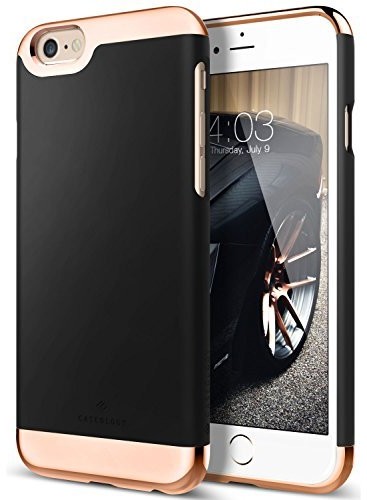 Caseology iPhone 6s Savoy, czarny CO-IP6S-CRM-BK